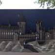 20.jpg Hogwarts castle 3D pictureframe
