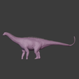 nigersaurus.png 1/60th scale Nigersaurus dinosaur model
