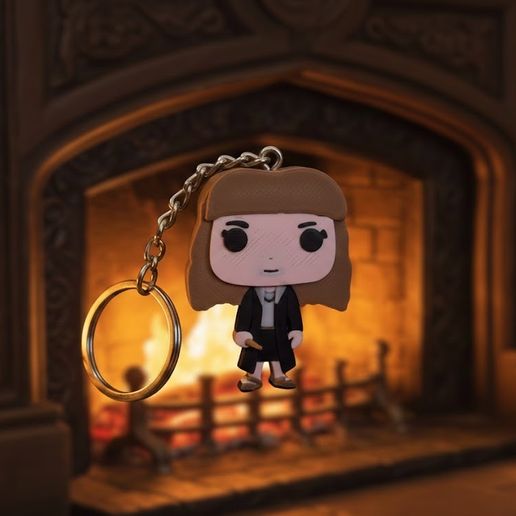Hermione Granger - Standard NFC Magic Keychain