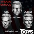 Homelander-3-Heads-Bundle_Preview.jpg HOMELANDER (THE BOYS) BUNDLE X 3 HEADS FOR 6 INCH ACTION FIGURES