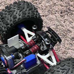IMG_1053.jpg STL file Traxxas Mini 1/16 Revo Heavy Duty Front Upper Arm・Model to download and 3D print