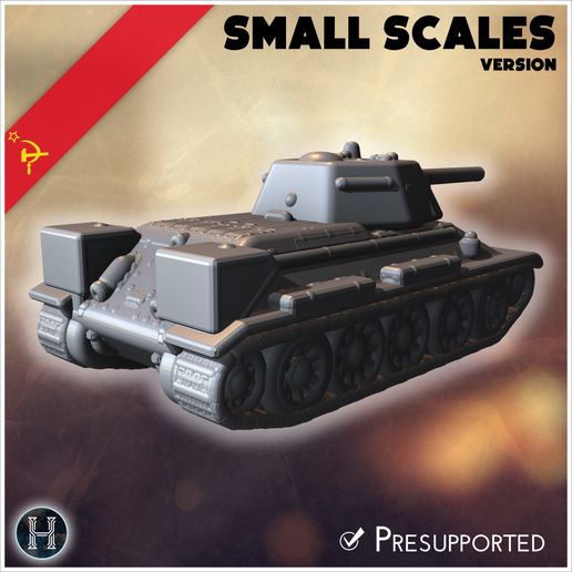 6.jpg T-34-76 M1942 (versión a pequeña escala) - Ejército soviético Segunda Guerra Mundial Frente Este Ostfront RPG Mini Hobby