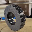 pa memmieatenns) : (ee ris STL file Tonka inspired MR-970 tire and wheels in 1.9 format to fit RC Trucks.・3D print object to download