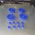 20200429_122453.jpg anet a8 plus bed leveling kit, 3d printer bed leveling knobs, 3d printer bed spring guides
