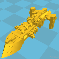Cobra_destroyer.png Fichier STL gratuit Destroyer de classe Cobra BFG Imperial/Mechanicus・Plan pour imprimante 3D à télécharger