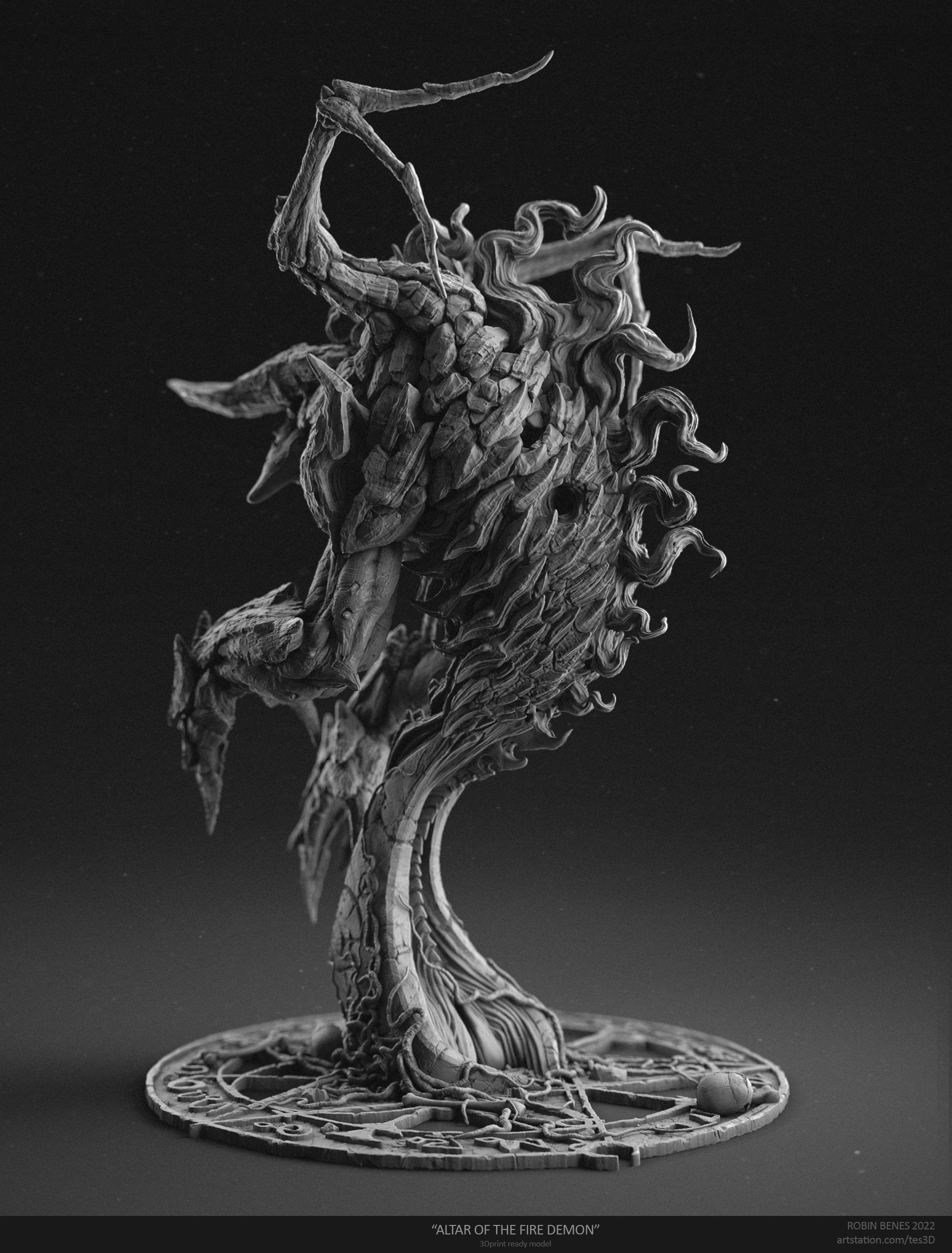fire_demon_5.jpg STL file altar of the fire demon・3D print object to download, tes3D
