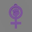 Logo-femista2.jpg Feminist Fist for Equality and Strength Key Chain