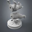 standing bear.54.jpg Archivo STL Oso negro de pie・Plan de impresión en 3D para descargar