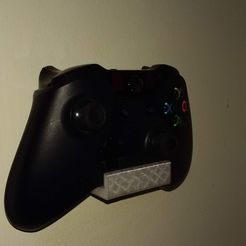 XBOX One X controller wall mount by Chewbugga, Download free STL model