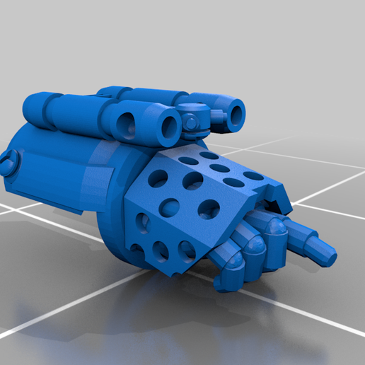 Gue'Ron'Vesa - Weapons pack 2 - Close Combat Weapons (and some more) 3D model