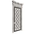 Wireframe-22.jpg Carved Door Classic 01202 White