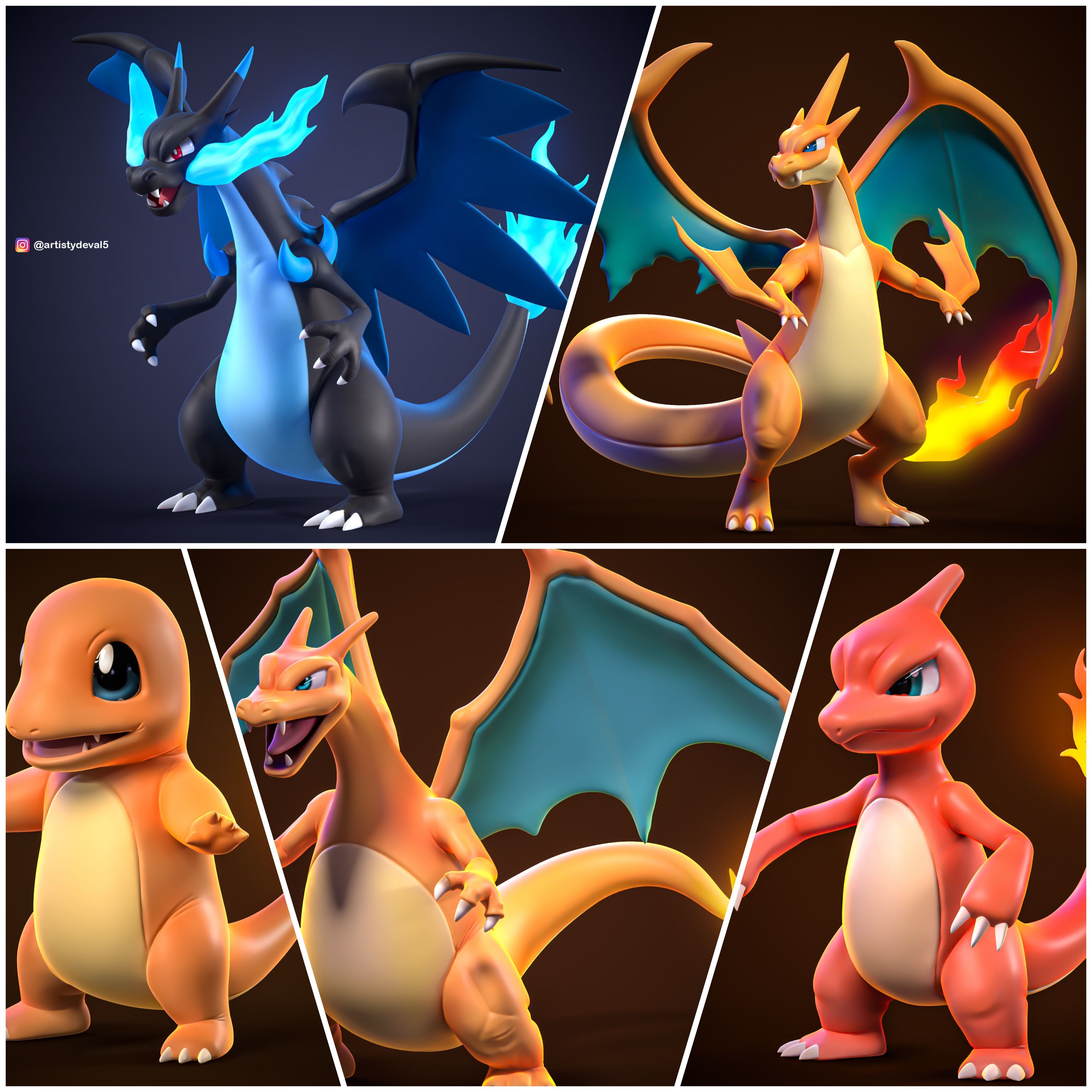 charmander evolutions