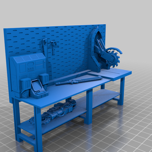 workbench_geared.png Набор для верстака 40k Necromunda Warhammer