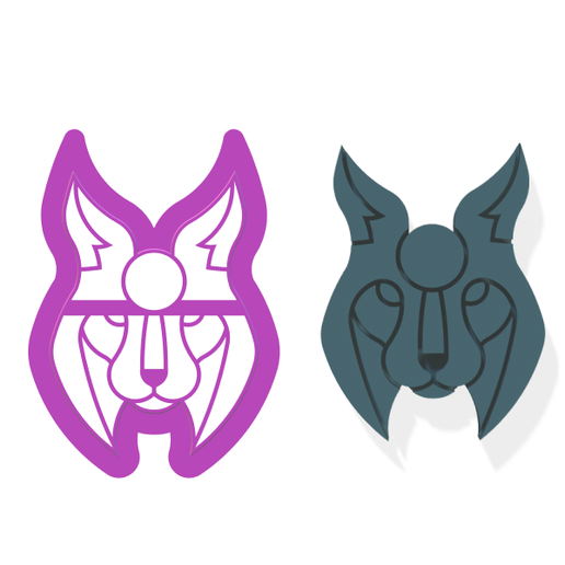 cat ,polymer clay cutter 5 size 3D model