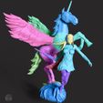 Full_cuts_Live3dPrints_PT.jpg She-Ra, Princess of Power and Swift Wind for 3D Printing