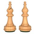 3D-Wooden-Chess-Bishop-1.jpg Sport Objects Collection