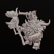 00WARBOSS.png ORC WAR LORD IN MECHA ARMOR BY YGRECK