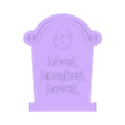 lived laughed loved_thick.stl Lived. Laughed. Loved. Tombstone