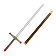 Belmont-Swordm.png Trevor Belmont's Sword Prop | Available With Matching Scabbard | By Collins Creations 3D