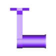 Support de bobine.stl Wall-mounted coil holder
