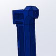 Part.jpg Customizable 3D Printed Vertical DIN Rail Mount for Raspberry Pi 5 - Secure and Space-Efficient Solution