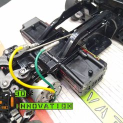 312798356_1550925538672427_5295812379965948435_n.jpg 3MF file Central Tamiya M-05 battery holder・3D printing design to download