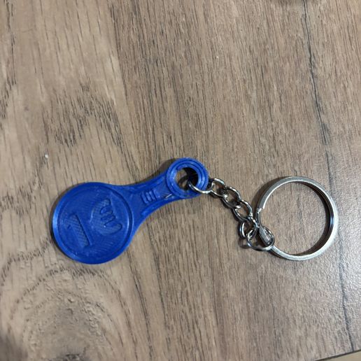 🔑 Caddy token key ring・ 3MF File for 3D printing・Cults