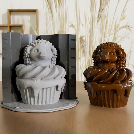half_box_15.jpg Hedgehog Cupcake Silicone Mold System