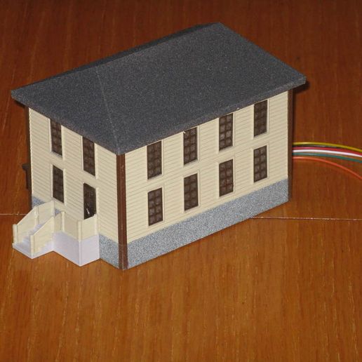 156cf66264ef13a36242dae0ab5ac056_display_large.JPG HO Scale Trackside Warehouse