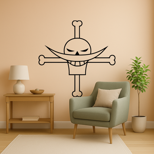 One Piece Beards Jolly Roger