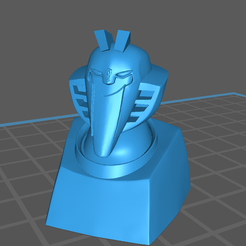 SCREAM.png Archivo OBJ Grito de estrella Transformers animado Keycap・Diseño para descargar y imprimir en 3D, Happypaca