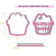 CULTS-2.jpg COOKIE CUTTER AND STAMP SWEET CUPCAKE