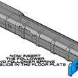 NOW INSERT THE FOLLOWER LOWER SPRIN UNW DHM : DYE tactical half mags shells  Model 4