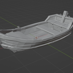 1.png STL file Sea Of Thieves Row Boat・3D print model to download, carpetbella