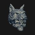 8.jpg Skull wolf scalp