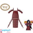 fda.jpg Madara Uchiha Armor 3D Model Digital File - Naruto Shippuden Cosplay - Madara Uchiha Cosplay - 3D Printing- 3D Print - Naruto Cosplay