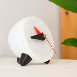 Thingiverse_featured-221.jpg Free STL file BoBo Clock・3D printing design to download