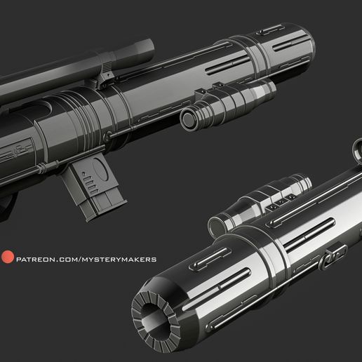 Andor Blaster riffle・ 3D File for ・Cults