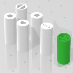 FILTROS.jpg Free 3D file MARIJUANA FILTER - WEED CIGAR TIP・3D printer model to download