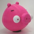 2.jpg Free STL file 3D printing for Charity- Angry Birds Piggy Bank・3D printable design to download