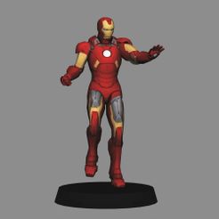 01.jpg Ironman mk 7 - Avengers LOW POLYGONS AND NEW EDITION