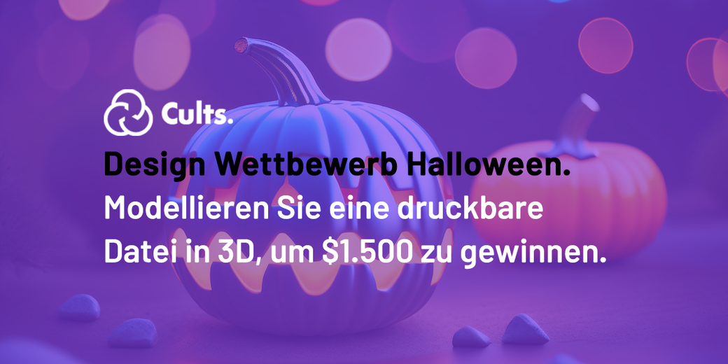 Die Halloween-Challenge für Design und 3D-Druck.