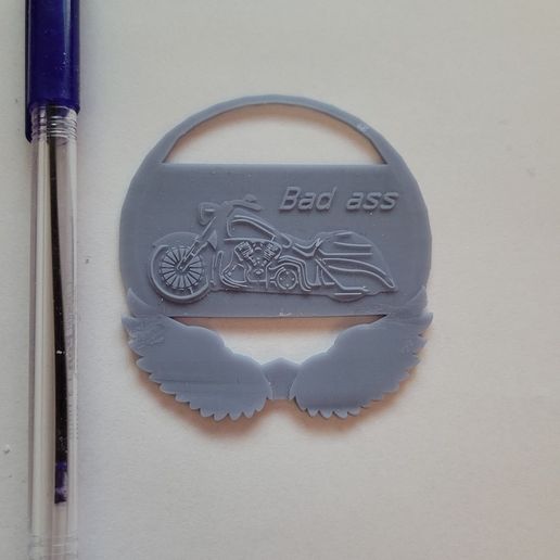 Motorcycle Pendant 3D model