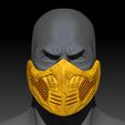 MASKA1.jpg Mortal Kombat Scorpion Mask