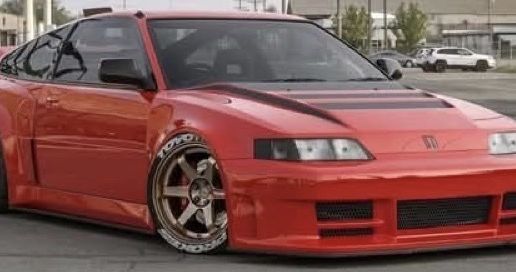 Classic 90s Sports Hatchback - Iconic CRX Style Miniature