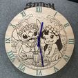 IMG_2162.jpg Horloge Stitch et Lilo et plein de fichier à graver et découper en découpe laser