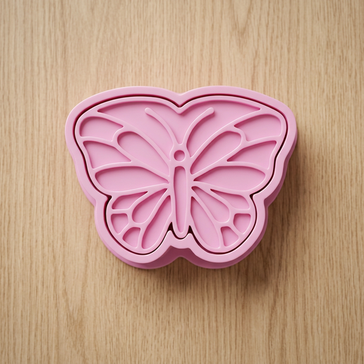 Ejector Butterfly Model 6 Brigadeiro and Sweets - Ejetor para Brigadeiro e Doces Tema Borboleta Modelo 6 3D model preview
