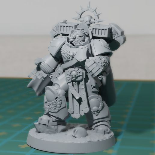 Space Commander 3D model