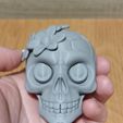 4.jpg Pen holder cute skull