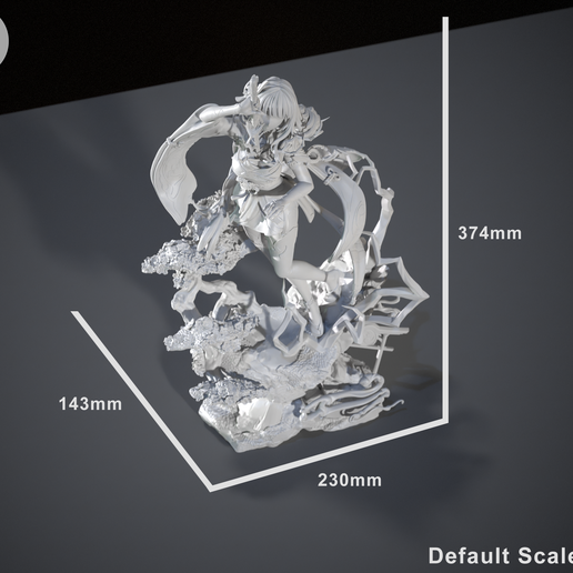 Raiden_Measurements.png Raiden Shogun - Genshin Impact Figura de juego para impresión 3D